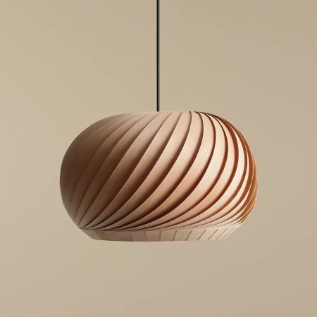 Lampa wisząca ECO drewniana NATURE DARK S 1110G_S - Aldex